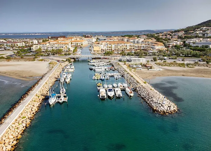 T2 30M² A Sete Avec Vue Mer, Loggia Et Parking - Fr-1-472-119 Apartmán *